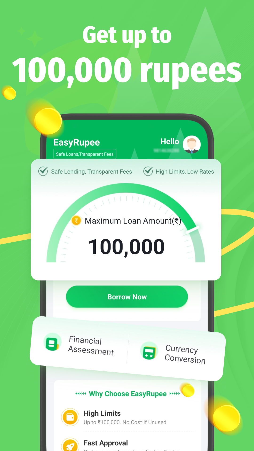 EasyRupee App Screenshot